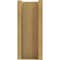 Ekena Millwork 6-in W x 14-in D x 14-in H Funston Trad Rough Cedar Woodgrain TimberThane Outlooker, Primed Tan OUTUR060X14X14FST04RCPR - alternate 2